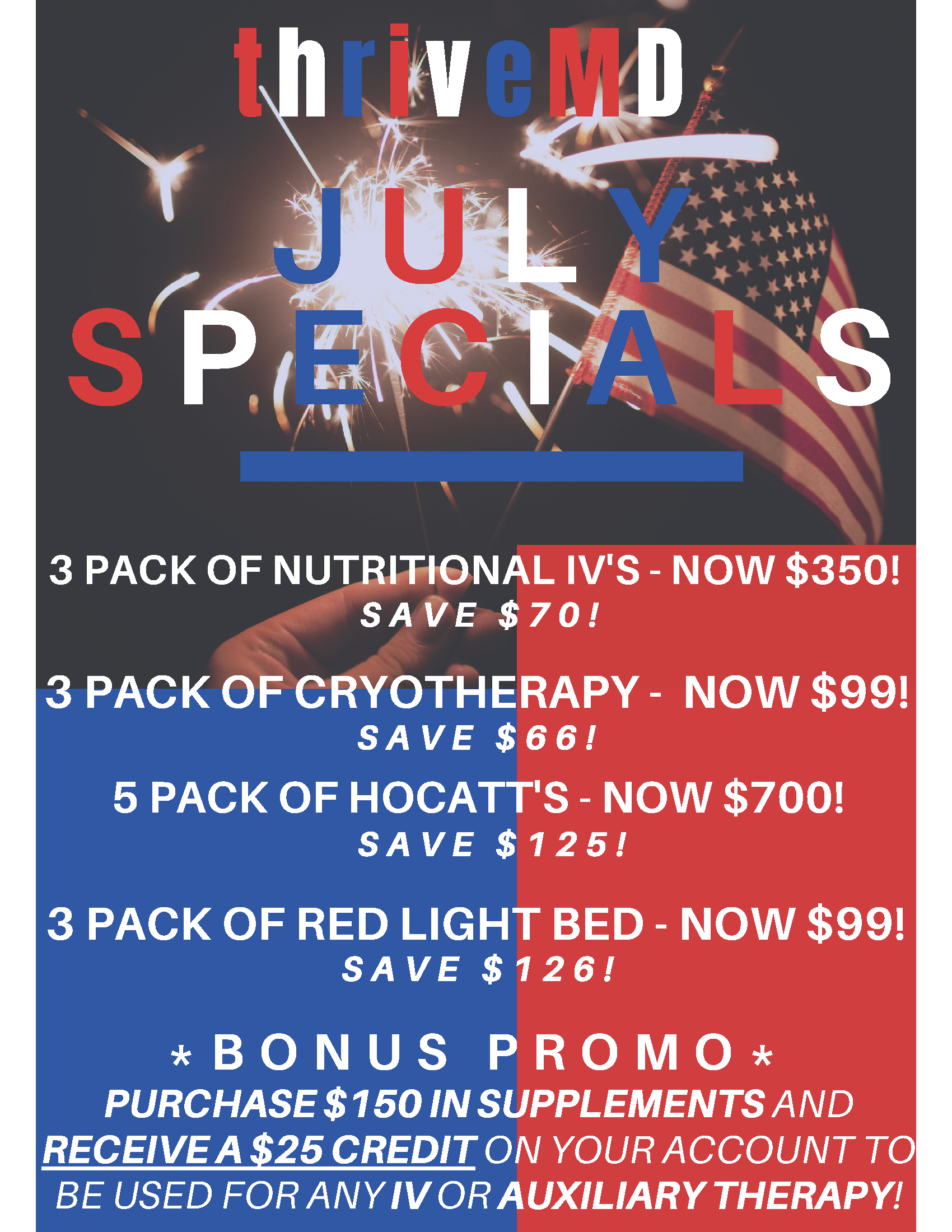 JULY SPECIALS ARE HERE! Schaumburg Business Association